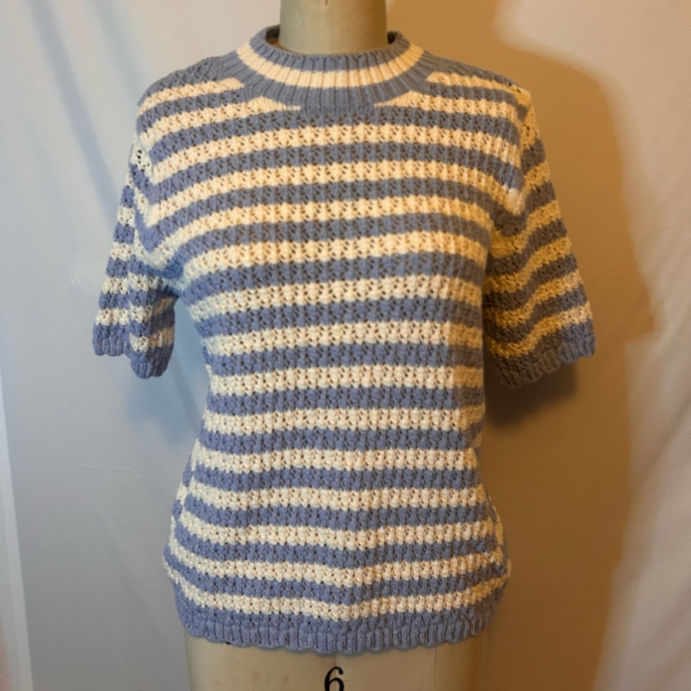 M&S Short-Sleeve Knit Top